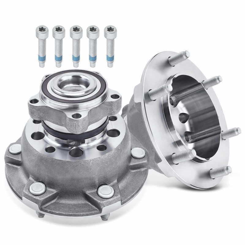 2x Front Wheel Bearing & Hub Assembly for Ford Transit-350 2015-2018 Transit-250