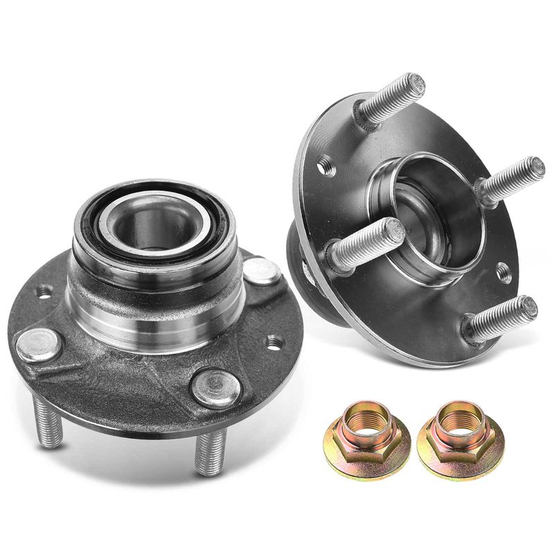 2x Front Wheel Bearing & Hub Assembly for Mazda Miata 1990-2005 Convertible L4 1.6L 1.8L