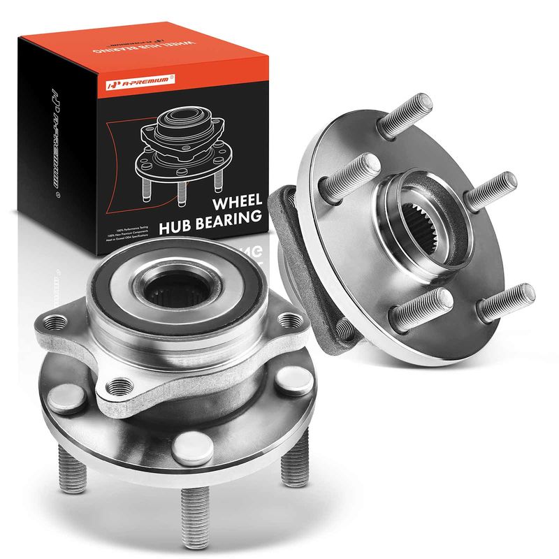 2x Front Wheel Bearing & Hub Assembly for Subaru B9 Tribeca 06-07 Tribeca 08-14