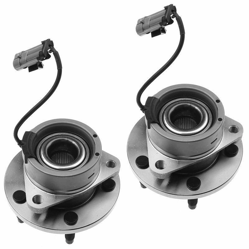 2x Front Wheel Bearing & Hub Assembly for Chevy Cobalt Pontiac G5 Saturn Ion