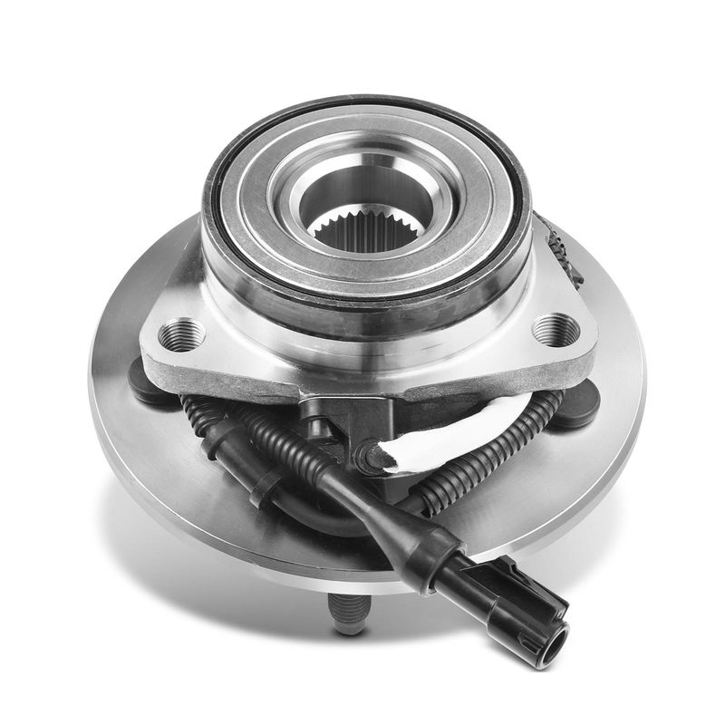 Front Left or Right Wheel Bearing & Hub Assembly with ABS Sensor for Ford F-150 00-04 4WD