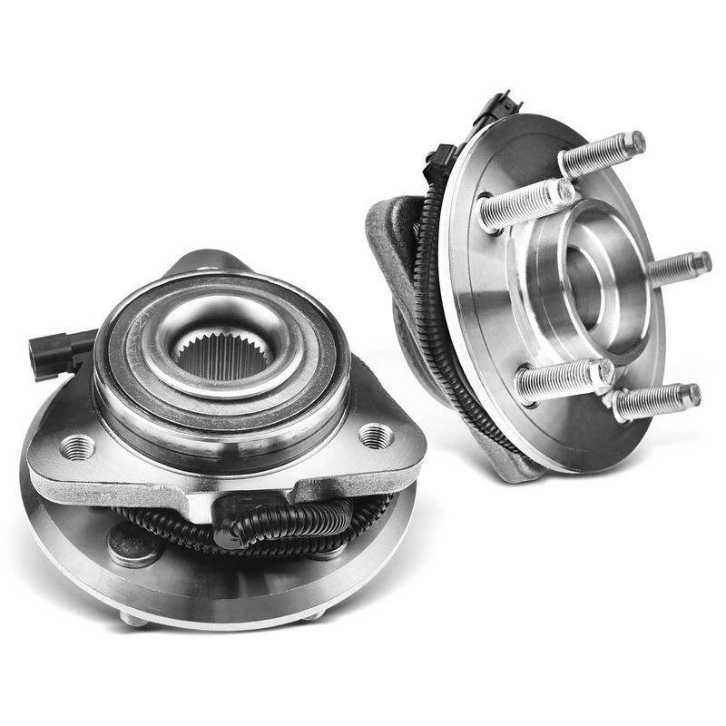 2x Front Wheel Bearing & Hub Assembly with ABS Sensor for Dodge Nitro Jeep Liberty