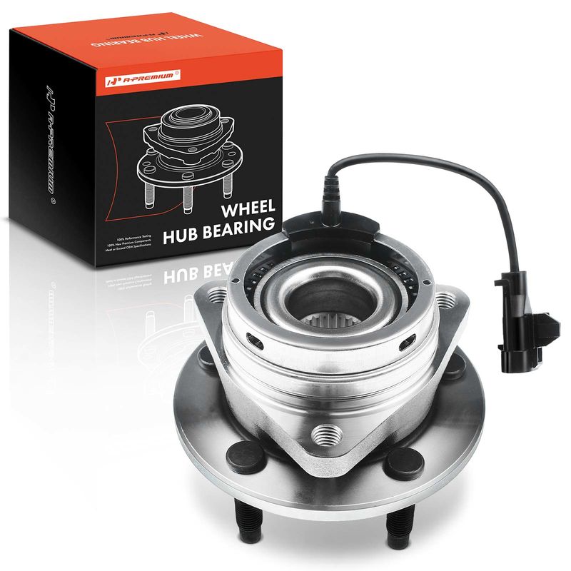 Front Driver or Passenger Wheel Bearing & Hub Assembly with ABS Sensor for Chevy Malibu