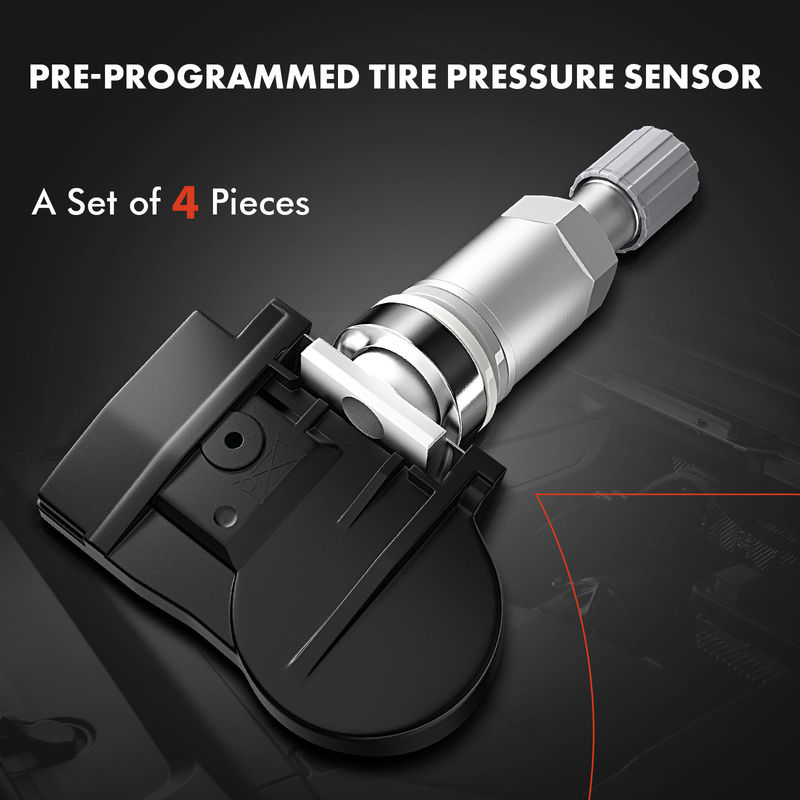 4x Tire Pressure Monitoring Sensor TPMS 315 MHz for Chevy Equinox 07-09 Express