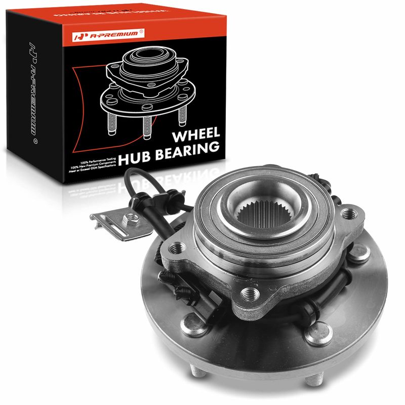 Front Driver or Passenger Wheel Bearing & Hub Assembly with ABS for Chrysler Town & Country