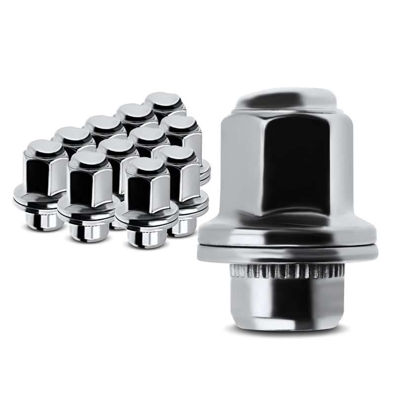 12x Front or Rear M14-1.5 Wheel Lug Nut for Infiniti QX80 15-22 Nissan Armada