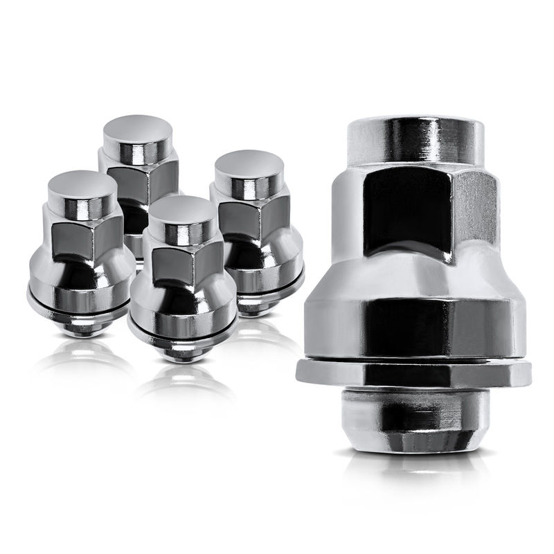 5x Front or Rear M12-1.5 Wheel Lug Nut for Jaguar F-Type 14-21 XJ 10-17 XF XJR