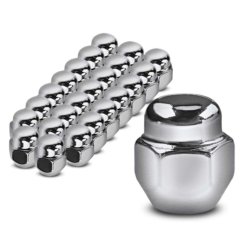 24x Front & Rear M12-1.25 Wheel Lug Nut for Nissan Frontier 350Z Infiniti G20