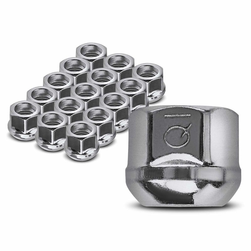 16x Front & Rear M12-1.5 Wheel Lug Nut for Honda Accord Civic CRX Fit Acura CL