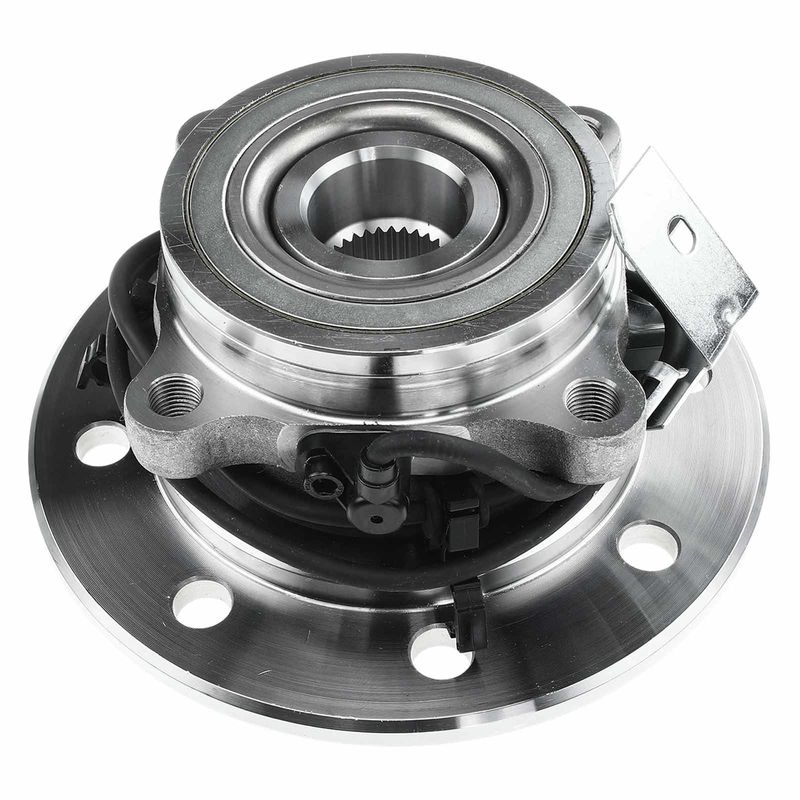 2x Front Wheel Bearing & Hub Assembly with ABS Sensor for Dodge Ram 3500 1998-1999