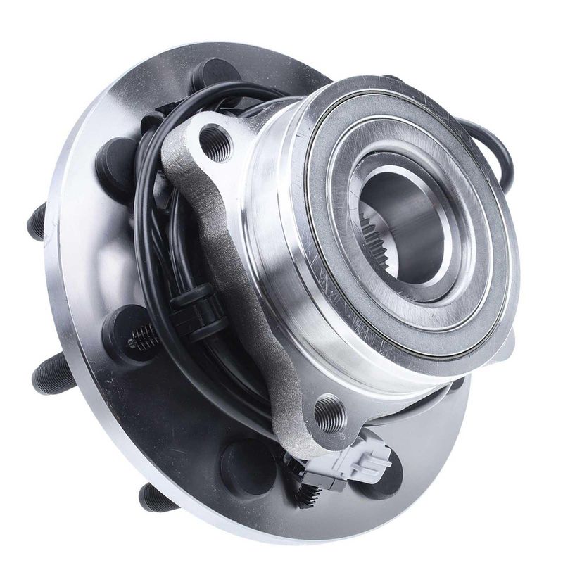 2x Front Wheel Bearing & Hub Assembly with ABS Sensor for Dodge Ram 2500 3500 2000-2002