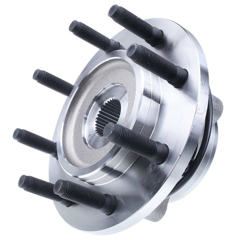 2x Front Wheel Bearing & Hub Assembly with ABS Sensor for Dodge Ram 2500 3500 2000-2002