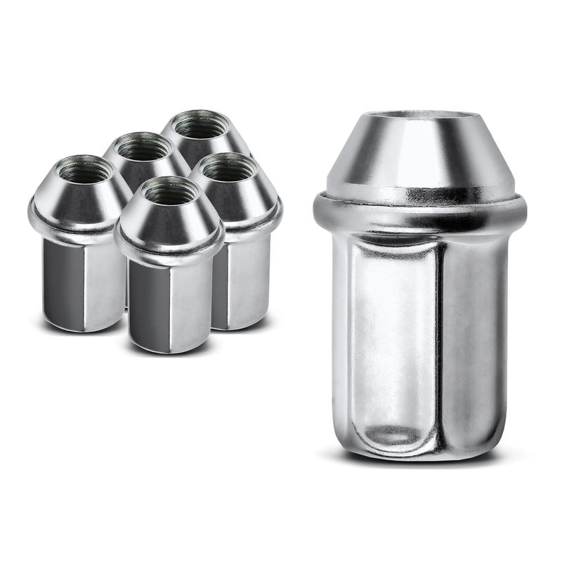 6x Front or Rear M14-1.5 Wheel Lug Nut for Chevy Silverado GMC Sierra Suburban