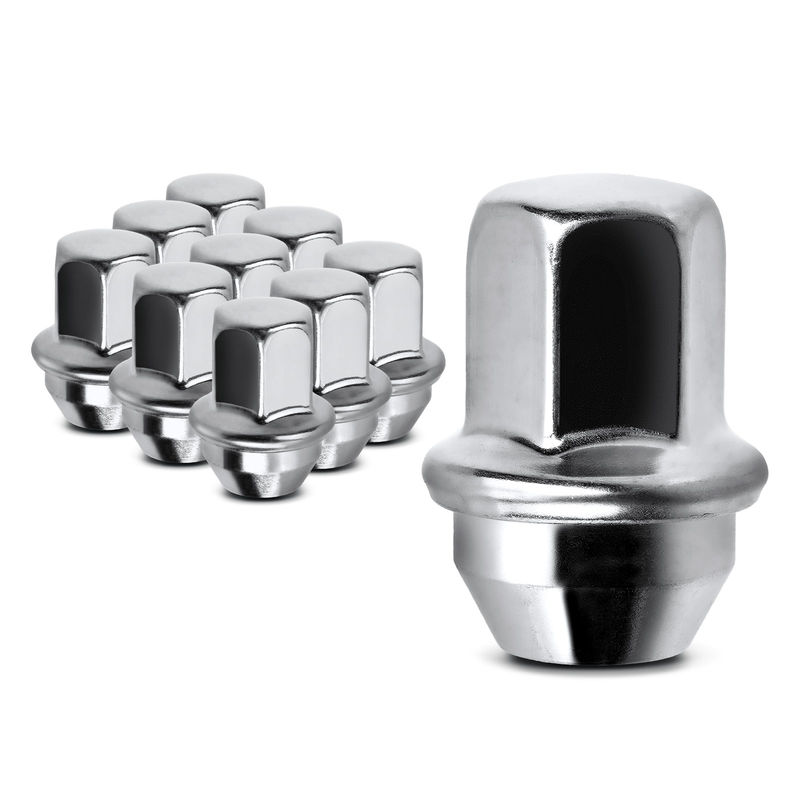 10x Front or Rear M12-1.5 Wheel Lug Nut for Chevy Impala Equinox Cadillac Buick