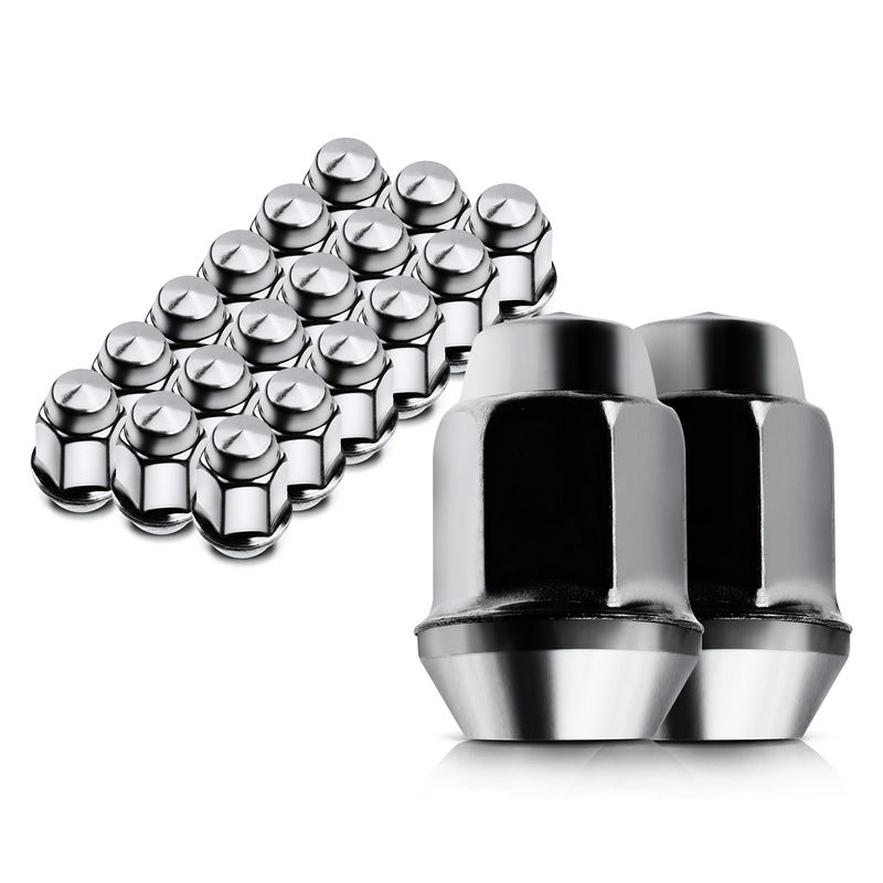 20x Front & Rear M12-1.5 Wheel Lug Nut for Chevy Impala GMC Buick Isuzu