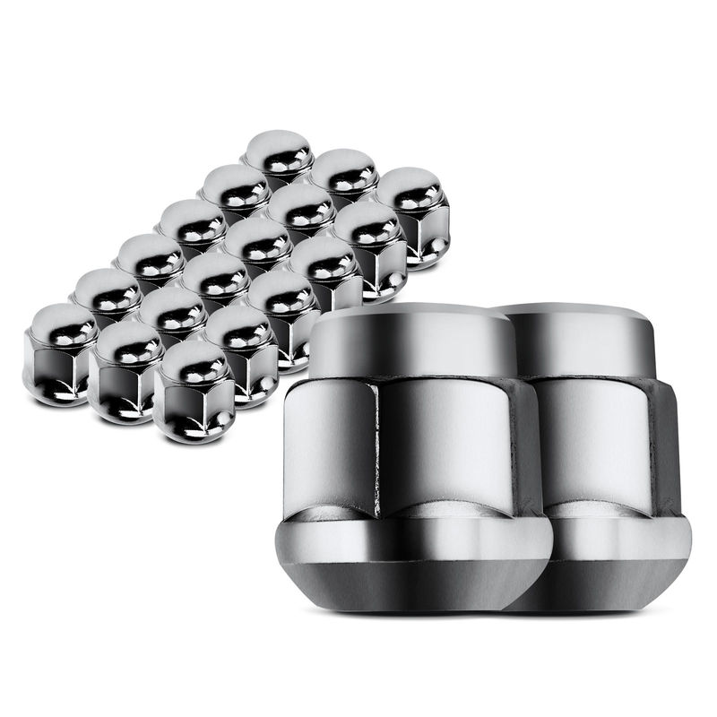 20x Front & Rear M12-1.5 Wheel Lug Nut for Honda Civic CR-V Accord Acura ILX