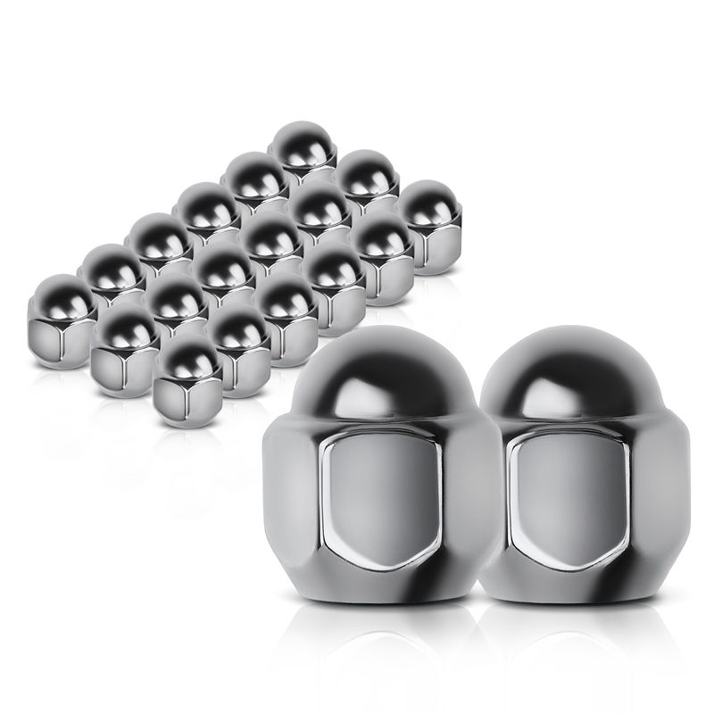 20x Front & Rear M12-1.25 Wheel Lug Nut for Subaru Suzuki Toyota GMC Chevy Geo