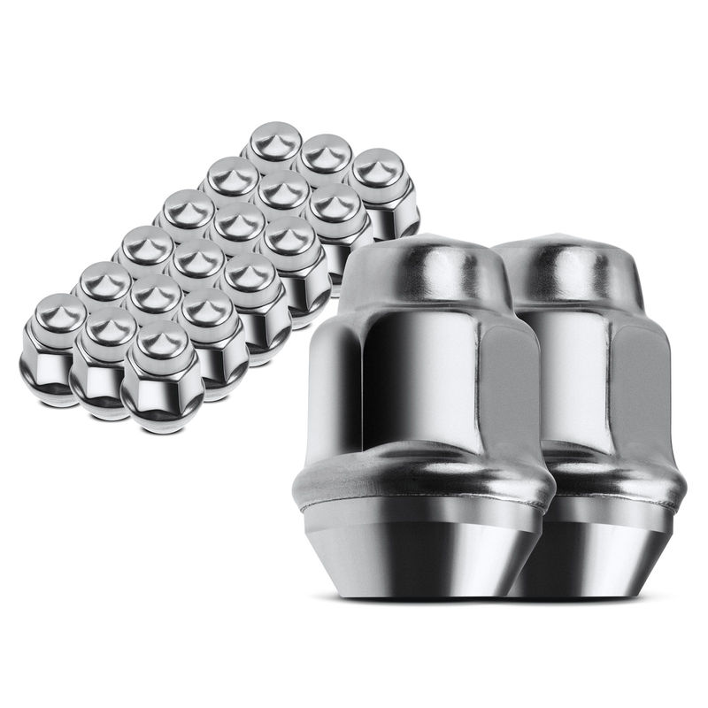 20x Front & Rear Wheel Lug Nut for Jeep Grand Cherokee Wrangler Dodge Challenger