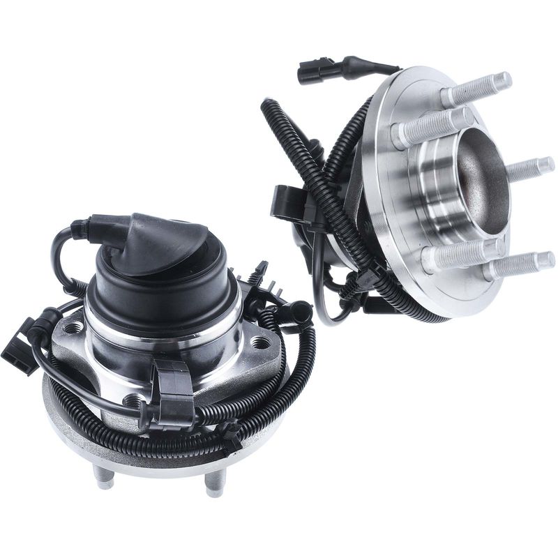 2x Front Wheel Bearing & Hub Assembly with ABS for Ford Crown Victoria Lincoln Mercury