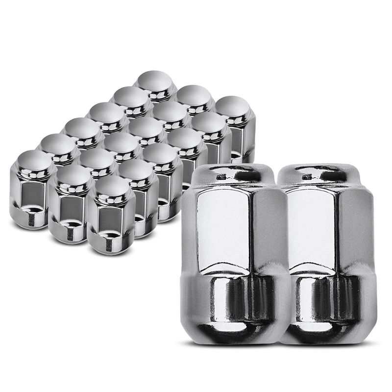 20x Front & Rear M12-1.5 Wheel Lug Nut for Honda Accord Civic CR-V Acura CL TL