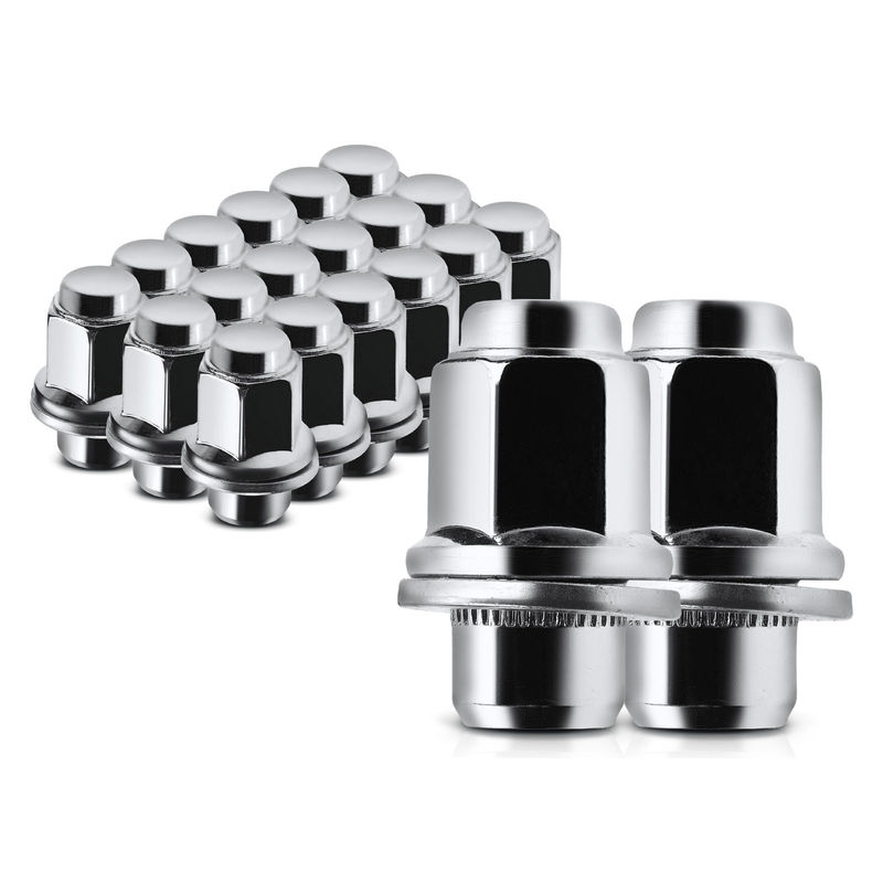 20x Front & Rear M12-1.5 Wheel Lug Nut for Toyota Corolla 1987-2021 Camry