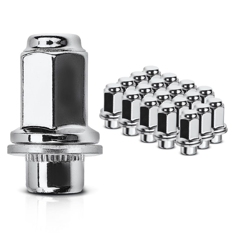 20x Front & Rear M12-1.5 Wheel Lug Nut for Lexus RX400h GS300 Toyota 4Runner