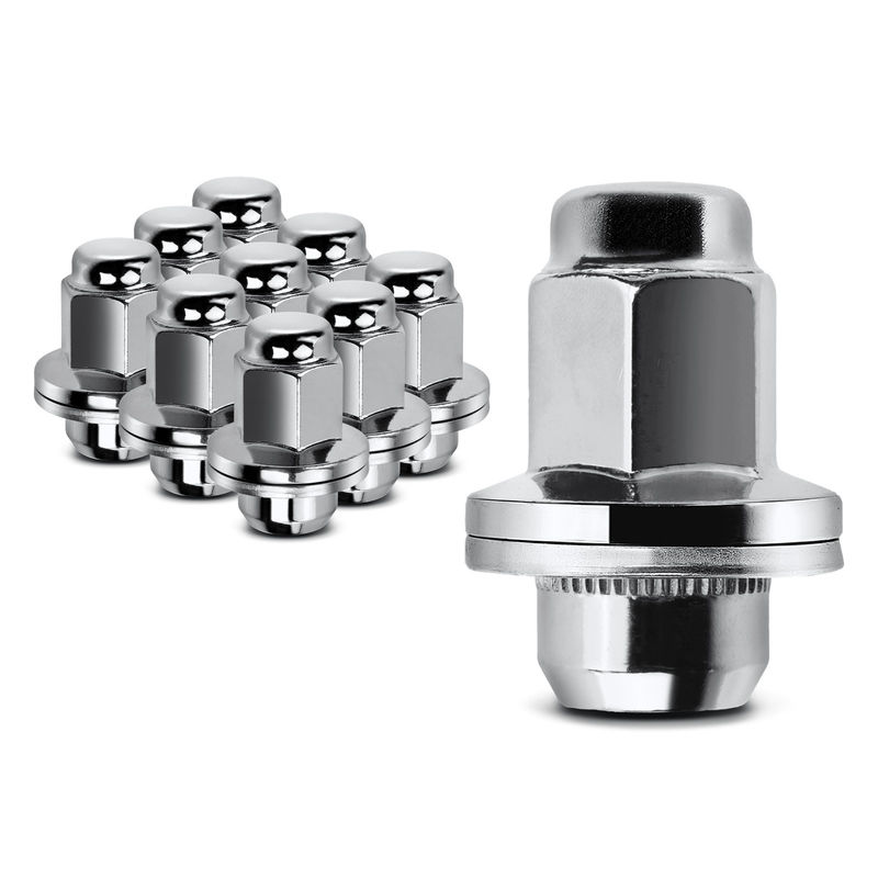 10x Front or Rear M14-1.5 Wheel Lug Nut for Toyota Land Cruiser Sequoia Lexus