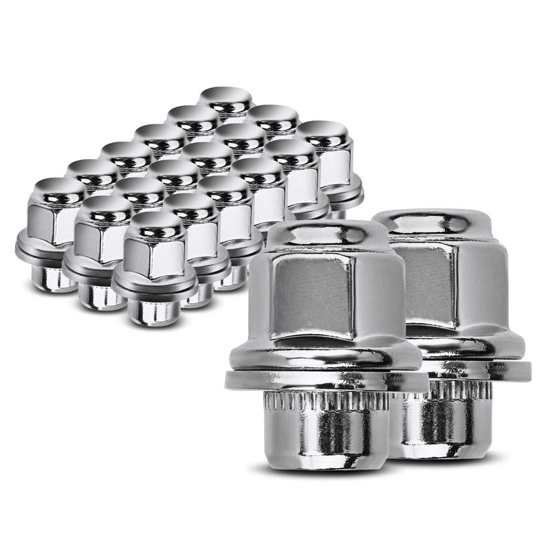 20x Front & Rear M12-1.5 Wheel Lug Nut for Toyota Corolla Lexus ES300h RX350