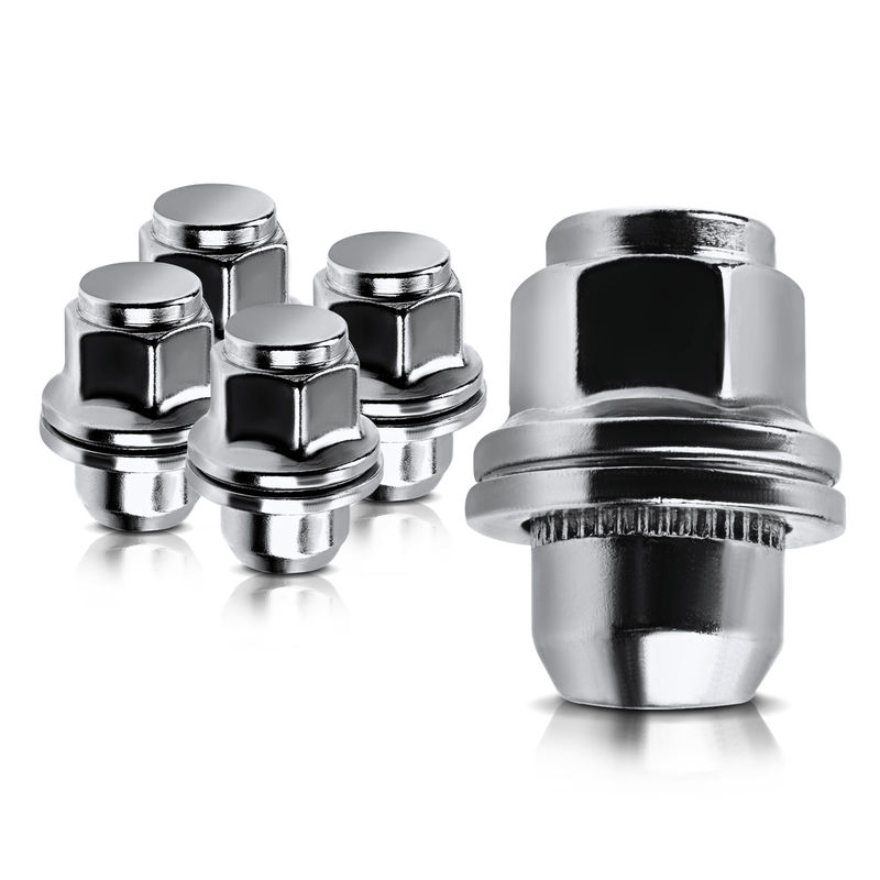 5x Front or Rear M12-1.25 Wheel Lug Nut for Nissan Maxima Infiniti G35 G37 Q50