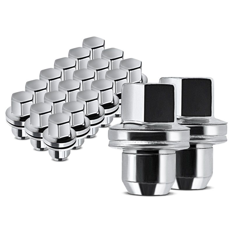 20x Front & Rear M14-1.5 Wheel Lug Nut for Land Rover Range Rover Discovery LR3