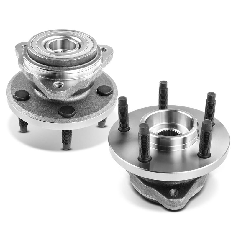 2x Front Wheel Bearing & Hub Assembly for Ford Ranger 2000-2001 Mazda B3000 B4000 4WD