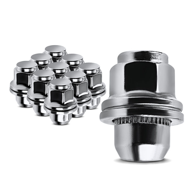 10x Front or Rear M12-1.25 Wheel Lug Nut for Nissan Murano Maxima Infiniti QX50