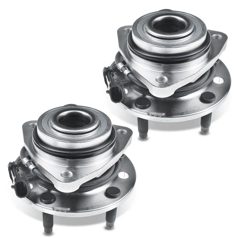 2x Front Wheel Bearing & Hub Assembly with ABS Sensor for GMC Jimmy Sonoma 1997-2003 Isuzu