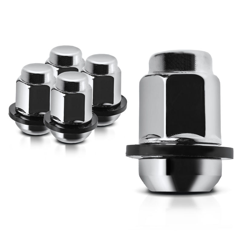 5x Front or Rear M12-1.5 Wheel Lug Nut for Honda Civic CR-V Accord Acura CL TL