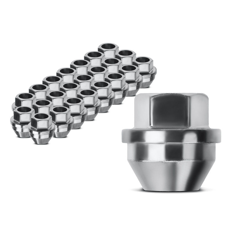 24x Front & Rear M14-2.0 Wheel Lug Nut for Ford Expedition F-150 Lincoln Mark LT