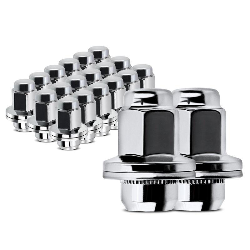 20x Front & Rear M14-1.5 Wheel Lug Nut for Toyota Land Cruiser Sequoia 1998-2021
