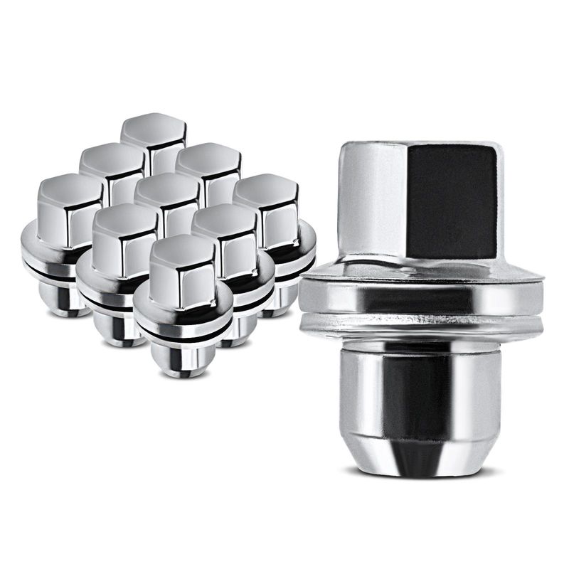 10x Front or Rear M14-1.5 Wheel Lug Nut for Land Rover Range Rover 03-21 LR3 LR4