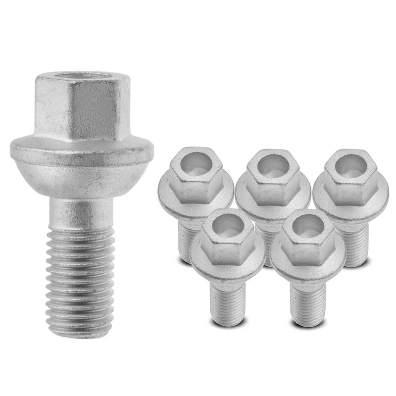 6x Front or Rear M12-1.50 Wheel Lug Stud for Smart Fortwo W451 2008-2016