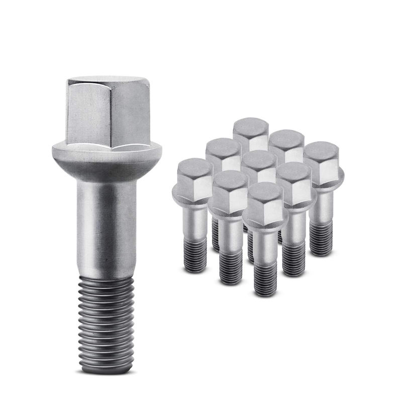 10x Front or Rear M12-1.50 Wheel Lug Stud for Mercedes-Benz SL320 E420 Chrysler