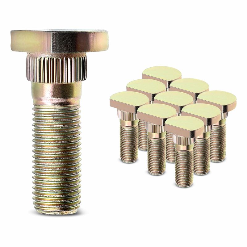 10x Front or Rear M12-1.25 Wheel Lug Stud for Nissan Frontier 05-21 INFINITI