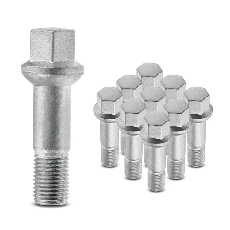 10x Front or Rear M14-1.50 Wheel Lug Stud for Mercedes-Benz ML250 S320 S63 AMG