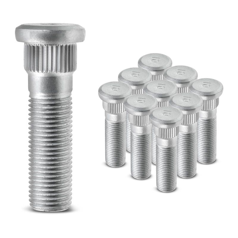 10x Front or Rear M12-1.25 Wheel Lug Stud for Nissan Pathfinder INFINITI Mercury