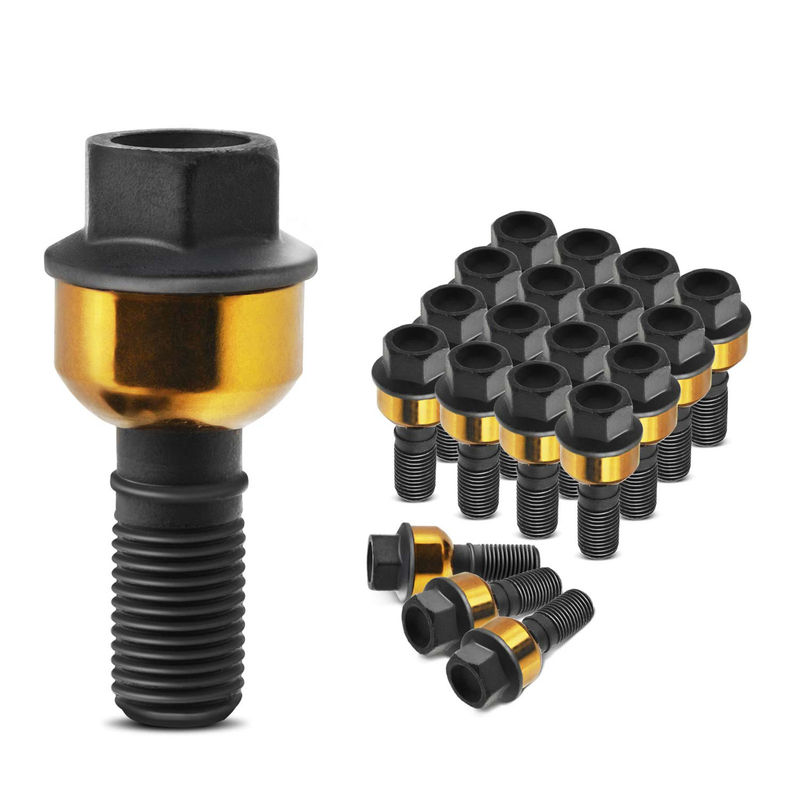 20x Front & Rear M14-1.50 Wheel Lug Stud for Porsche Macan 911 718 Boxster
