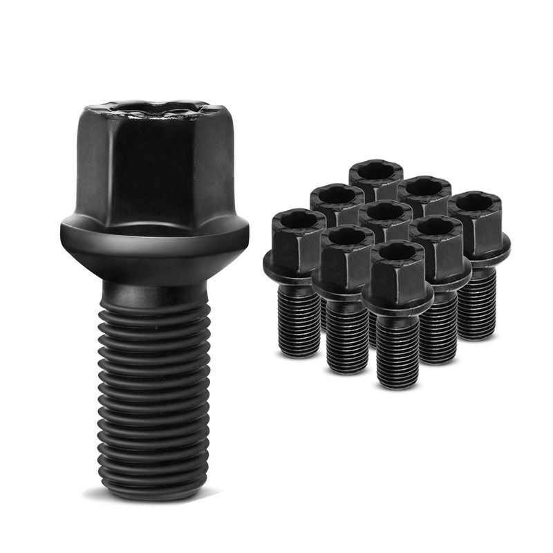 10x Front or Rear M14-1.50 Wheel Lug Stud for Audi A4 96-20 A5 A6 VW Beetle Golf