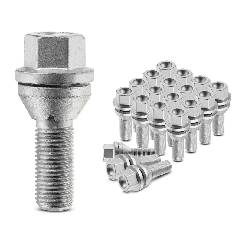 20x Front & Rear M14-1.50 Wheel Lug Stud for Volvo S60 11-20 S80 S90 V60 XC40