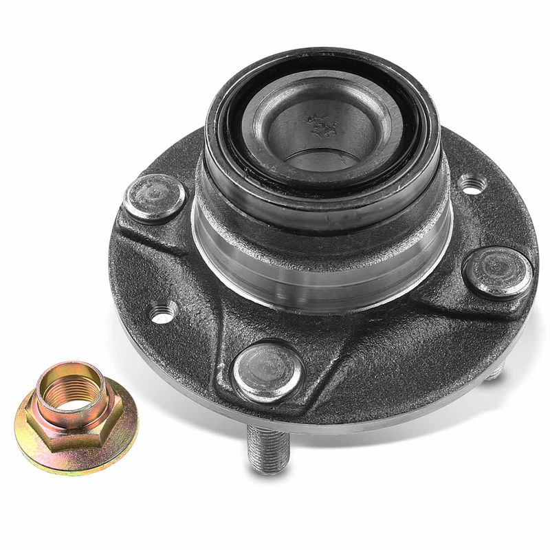 Front Driver or Passenger Wheel Bearing & Hub Assembly for Mazda MX-5 Miata 90-05 Non-ABS