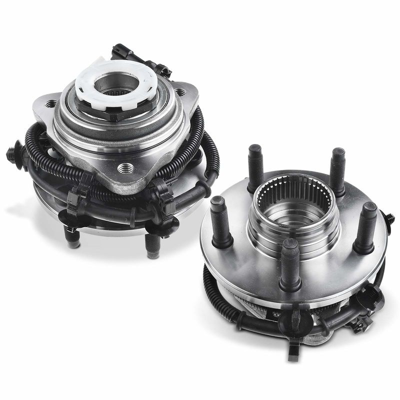 2x Front Wheel Bearing & Hub Assembly with ABS Sensor for Ford Ranger Mazda B4000 1998-2000