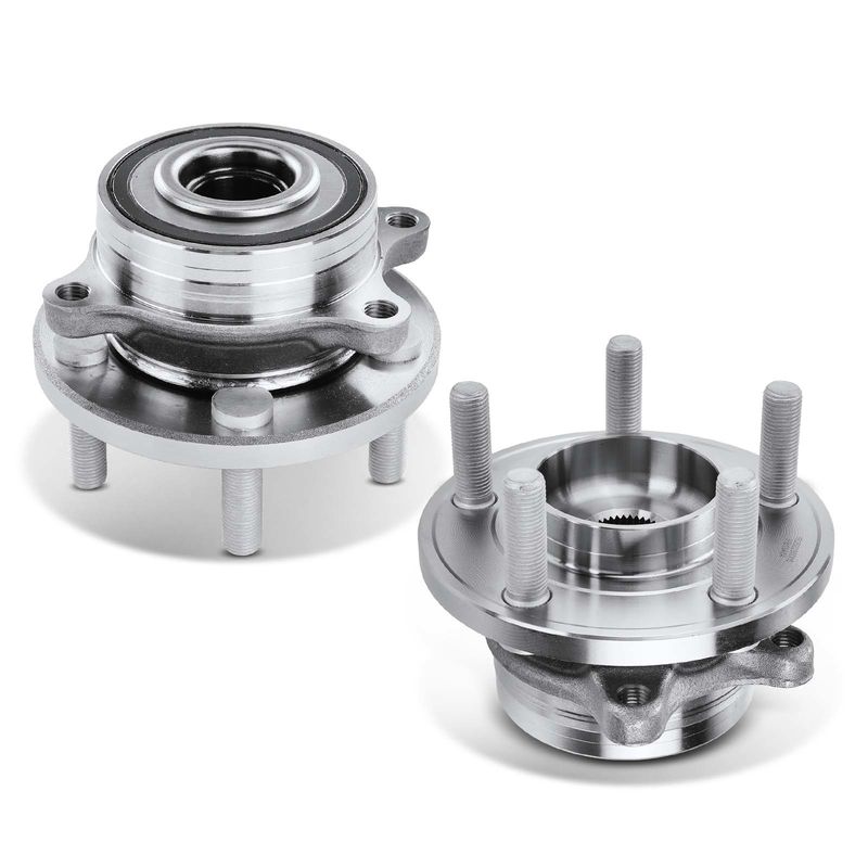 2x Front Wheel Bearing & Hub Assembly for Ford GT 2017-2022 V6 3.5L