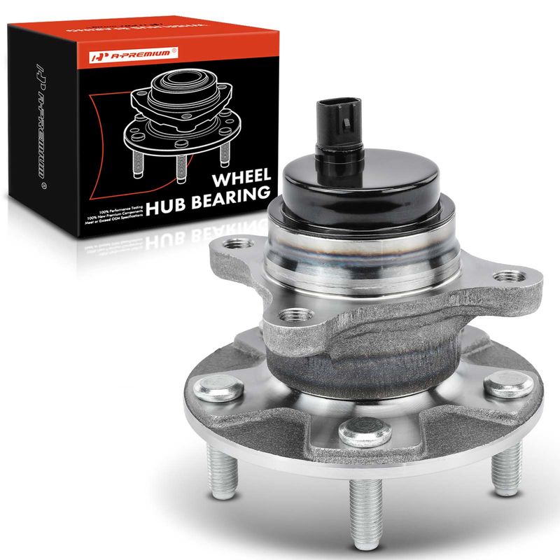 Front Driver Wheel Bearing & Hub Assembly with ABS Sensor for Lexus GS430 GS460 IS250 RWD