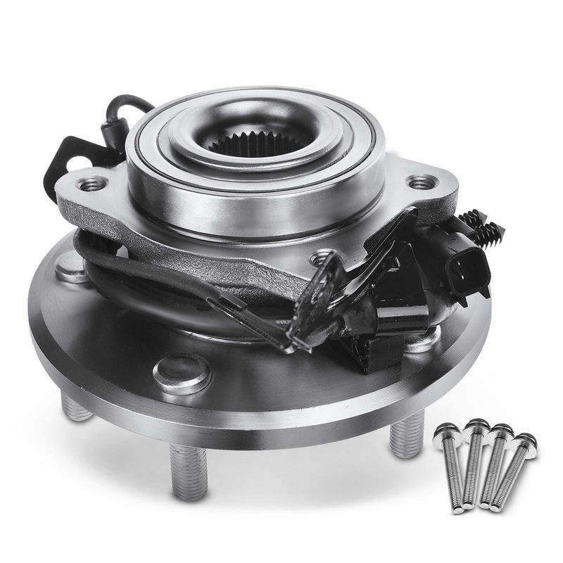 Rear Passenger Wheel Bearing & Hub Assembly with ABS Sensor for Dodge Journey L4 2.4L